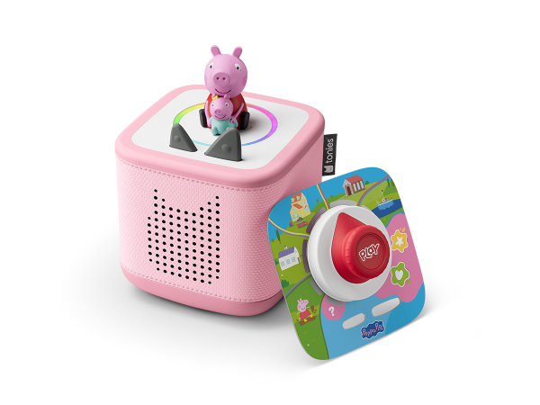 Tonies Toniebox 2 Starter Set rosa & Play Set Peppa Pig