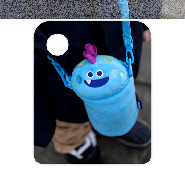 Galakto Plüschbag Blau