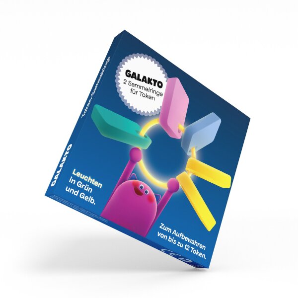 Galakto Sammelring glow ins the dark 2 Stück