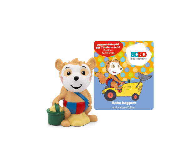 Tonies Bobo Siebenschläfer - Bobo baggert und weitere Folgen (Neuauflage)