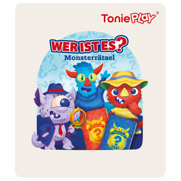 Tonies Tonieplay Wer ist es?: Monsterrätsel