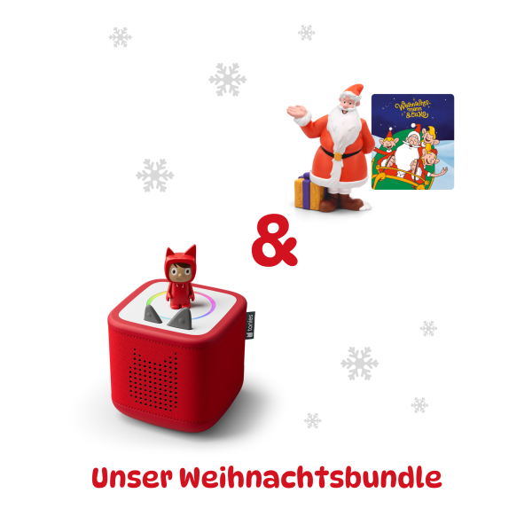 Tonies Toniebox 2 Starter Set rot inkl. Weihnachtsmann & Co KG