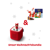Tonies Toniebox 2 Starter Set rot inkl. Weihnachtsmann...