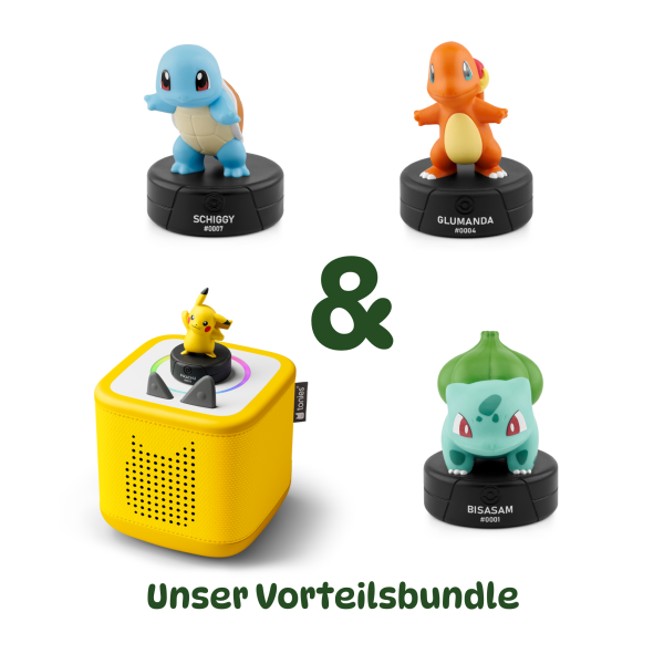 Tonies Pokémon Starter Sparset