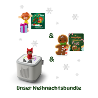 Tonies Toniebox 2 Starter Set grau inkl. 2 Weihnachtstonies