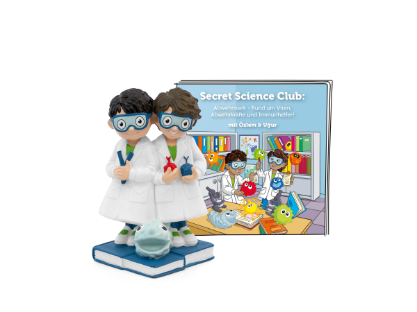 Tonies Secret Science Club Abwehrstark - Rund um Viren, Abwehrkräfte und Immunhelfer! mit Özlem & Ugur