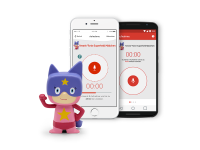 Tonies Kreativ-Tonie Super-Héros Rose