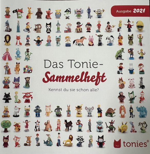 Tonies Sammelheft 2021