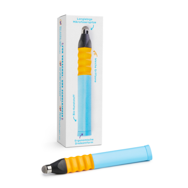 Edurino Ergonomischer Eingabestift blau