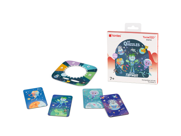 Tonies Tonieplay Die Quizzles: Bunte Tierwelt
