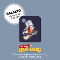 Galakto Der kleine Hui Buh - Überraschung beim Baumcamping & Lachen macht lustig