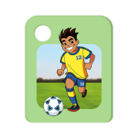 Galakto Teufelskicker - Blau-Gelb 100!