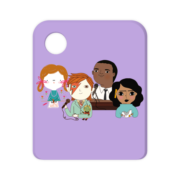 Galakto Little People, Big Dreams - Astrid Lindgren, David Bowie, Martin Luther King, Zaha Hadid